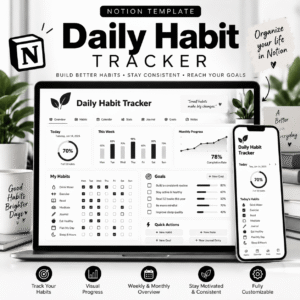 Daily Habit Tracker Notion Template