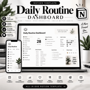 Daily Routine Notion Dashboard