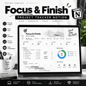 Focus & Finish Project Tracker