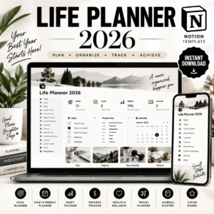 Life Planner 2026 Notion Template