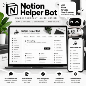 Notion Helper Bot Template Showcase